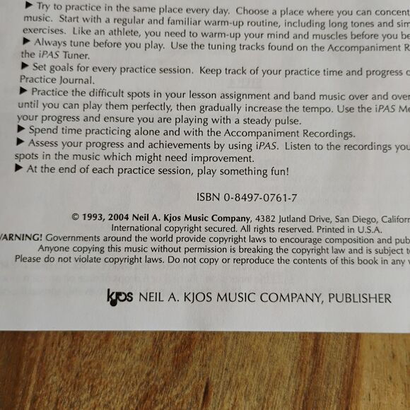 Standard of Excellence Enhanced Comprehensive Band Method Trombone Bk 1 with CD - Picture 4 of 6